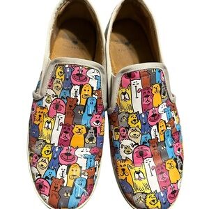 Nurse‎ Mates Multicolor Animal Print Mules